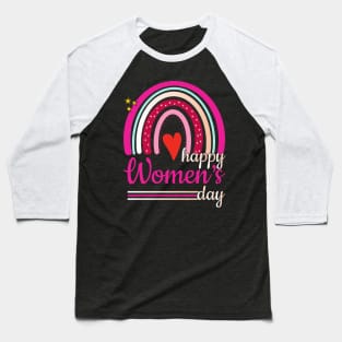 Happy Women's Day Cute 8TH March Baseball T-Shirt